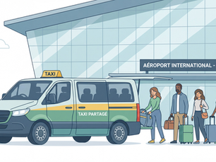 taxi partagé aéroport CDG