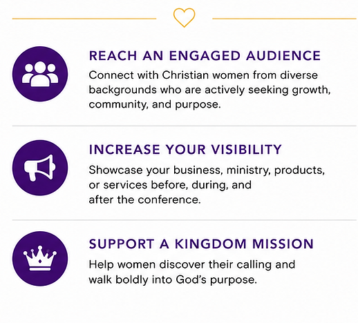 Sponsor Opportunities for Purple Life Conference