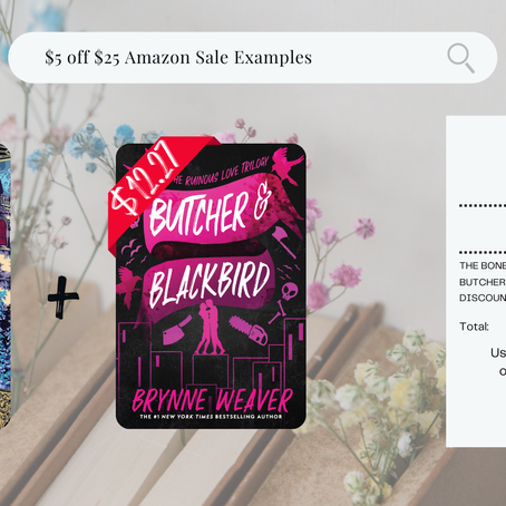 $5 off $25 Book Sale at Amazon