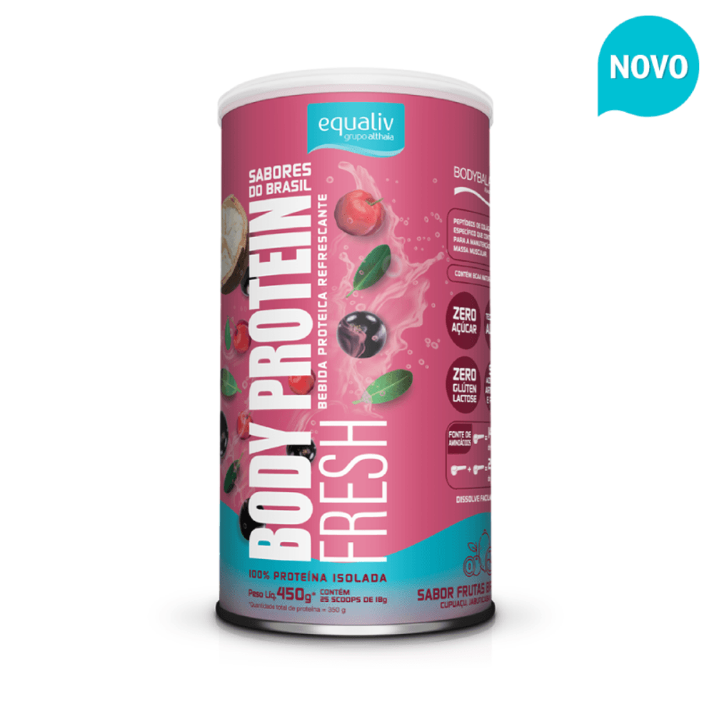 Body Protein Fresh - 450g - Sabores: Cupuaçu, Jaboticaba e Acerola