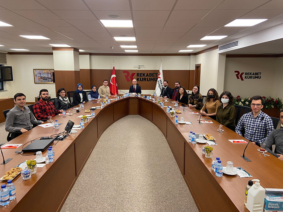 Rekabet Kurumu ve Başkanı Sayın Birol Küle Bey'e Ziyaret
