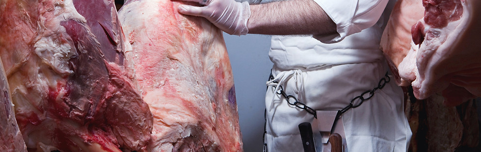 Butcher with Meat