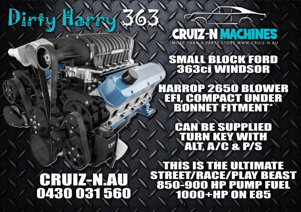 Ford Windsor 363ci Harrop Supercharger