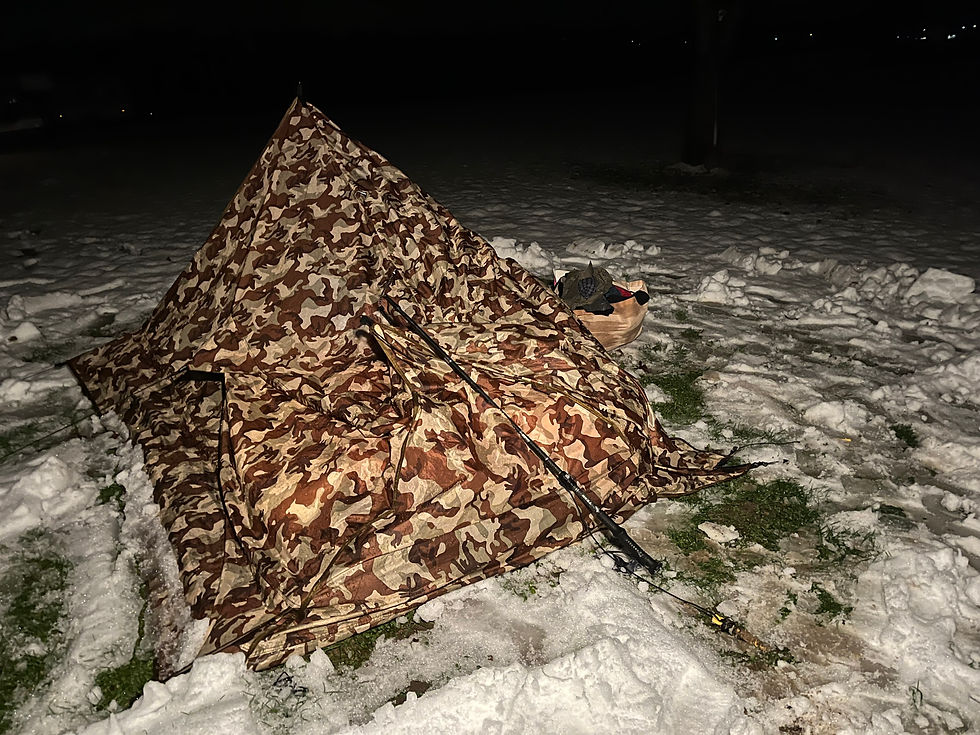 Bild 16 - Das passiert, wenn sich Heringe bei Tauwetter lösen