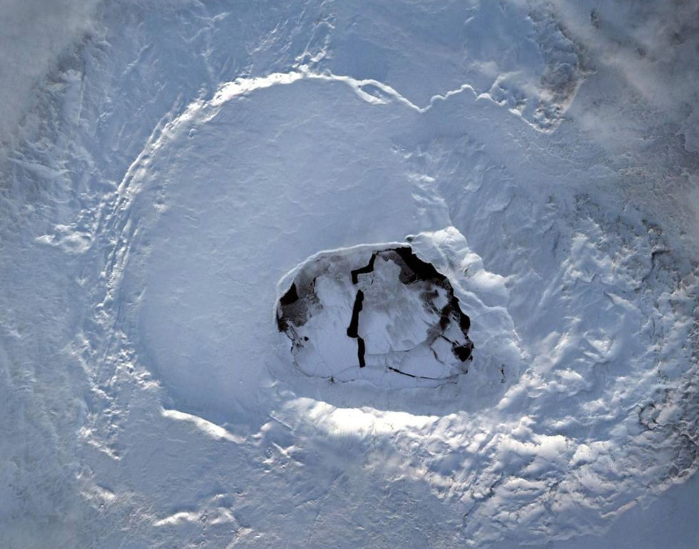 Bild 1 - Multispectral image/Sentinel-2 Copernicus EU von Askja-See im Jänner 2026