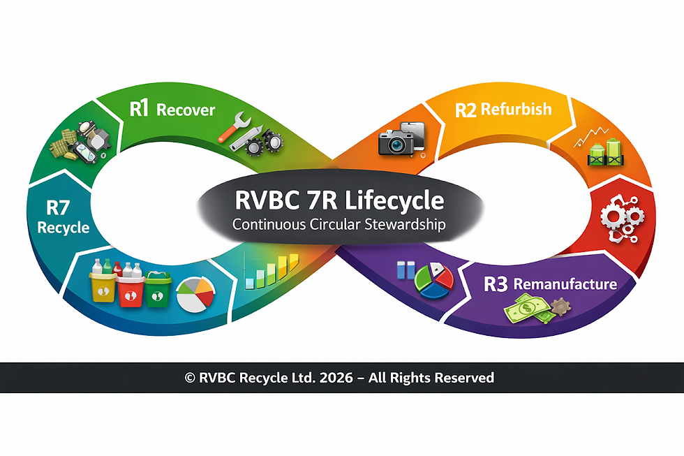 RVBC Recycle Ltd branded image for lifecycle stewardship and BC Pilot Program