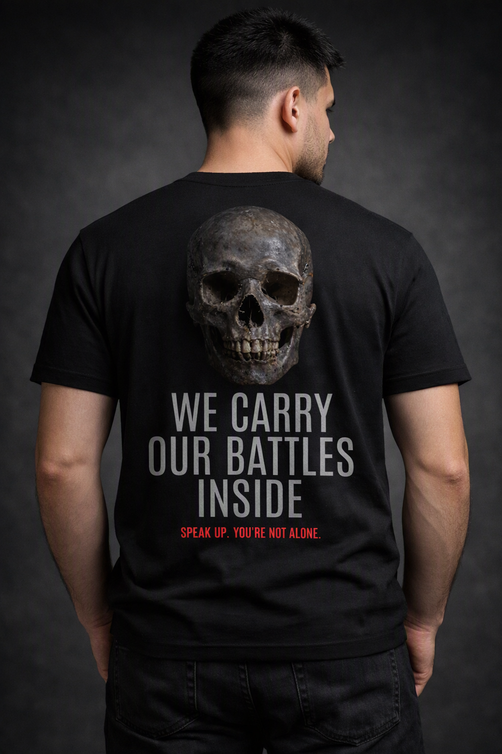 Fortitude Skull Gym T-Shirt — White