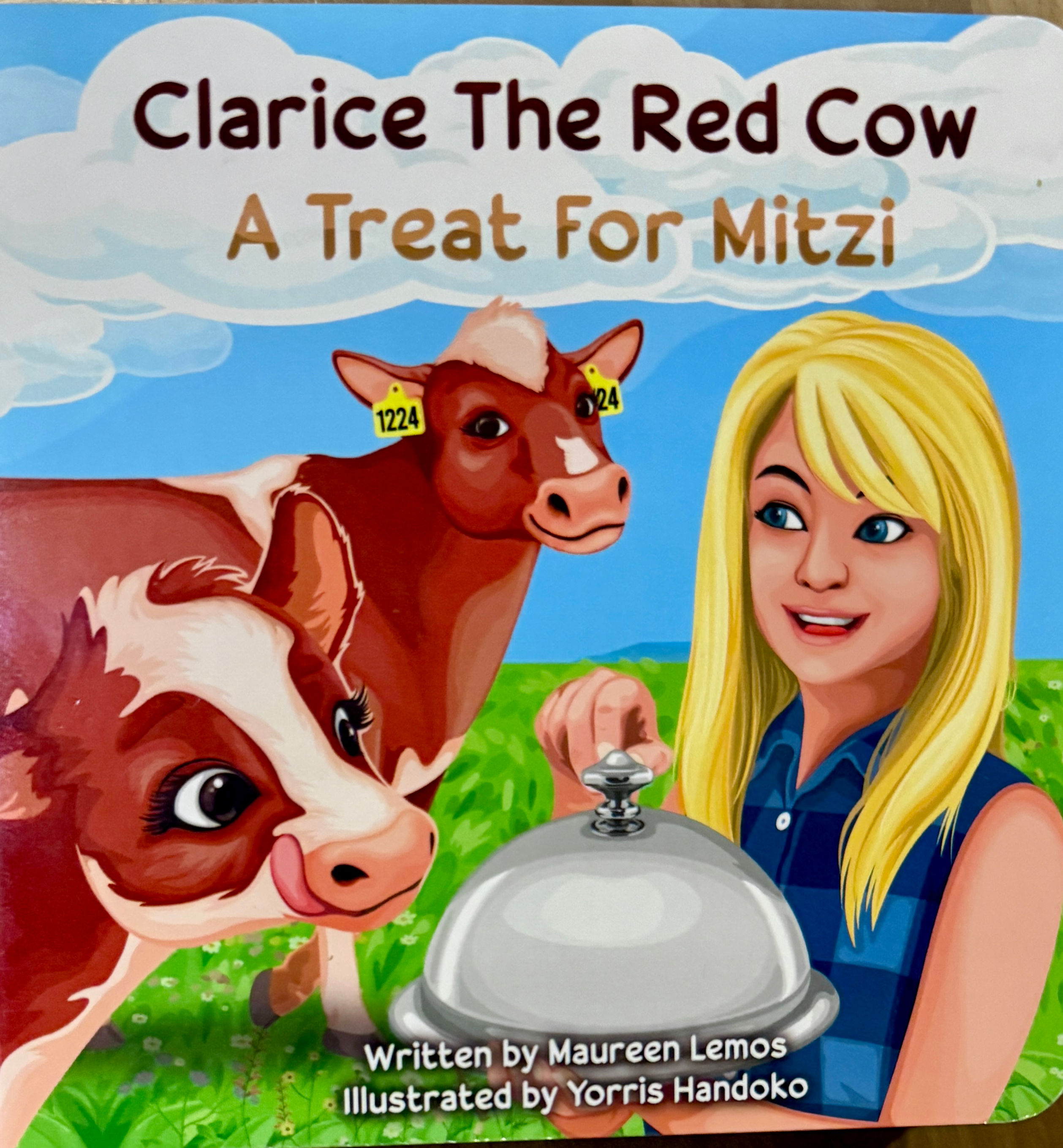 Clarice The Red Cow   A Treat For Mitzi book