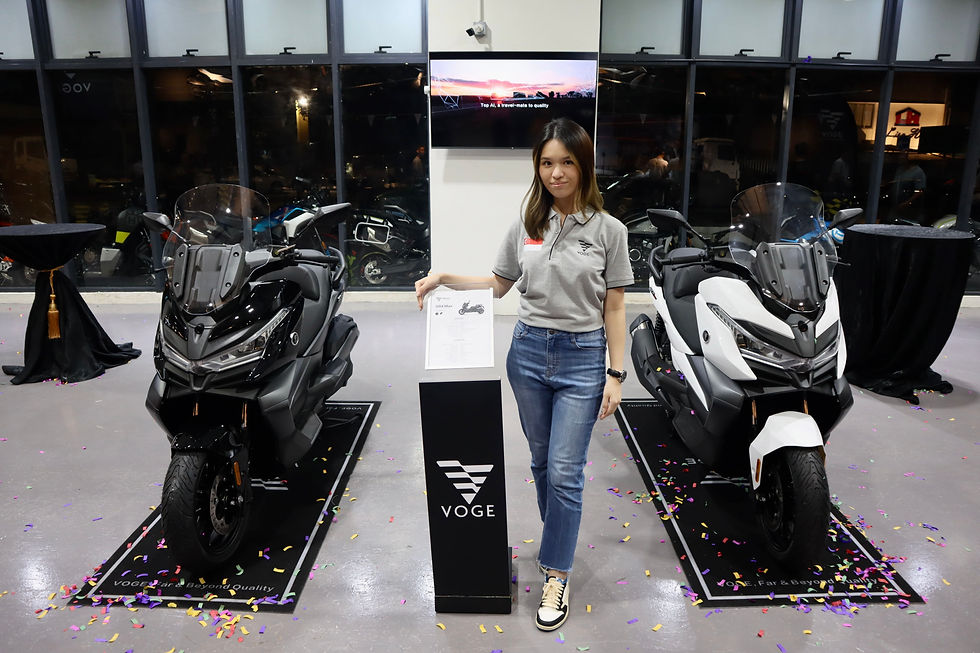 VOGE SR4 Max in Black and White