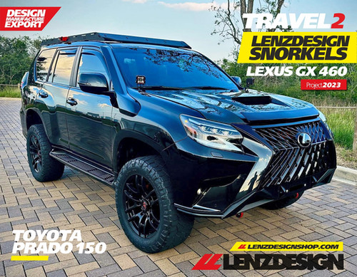 Lexus GX460 / Toyota Prado 150 SNORKEL TRAVEL2 LENZDESIGN | Lenzdesign