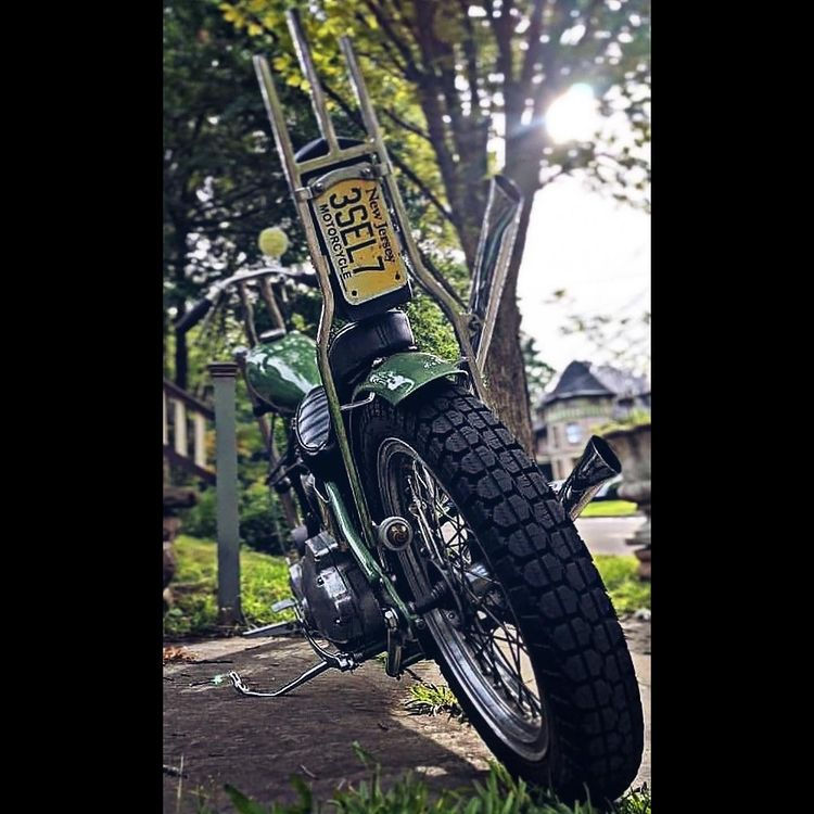 サムネイル： 1975 XLCH1000 Ironhead rigid chopper