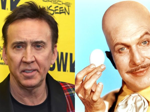 Nicolas Cage diz que adoraria fazer o vilão Egghead na sequência de 'The Batman'