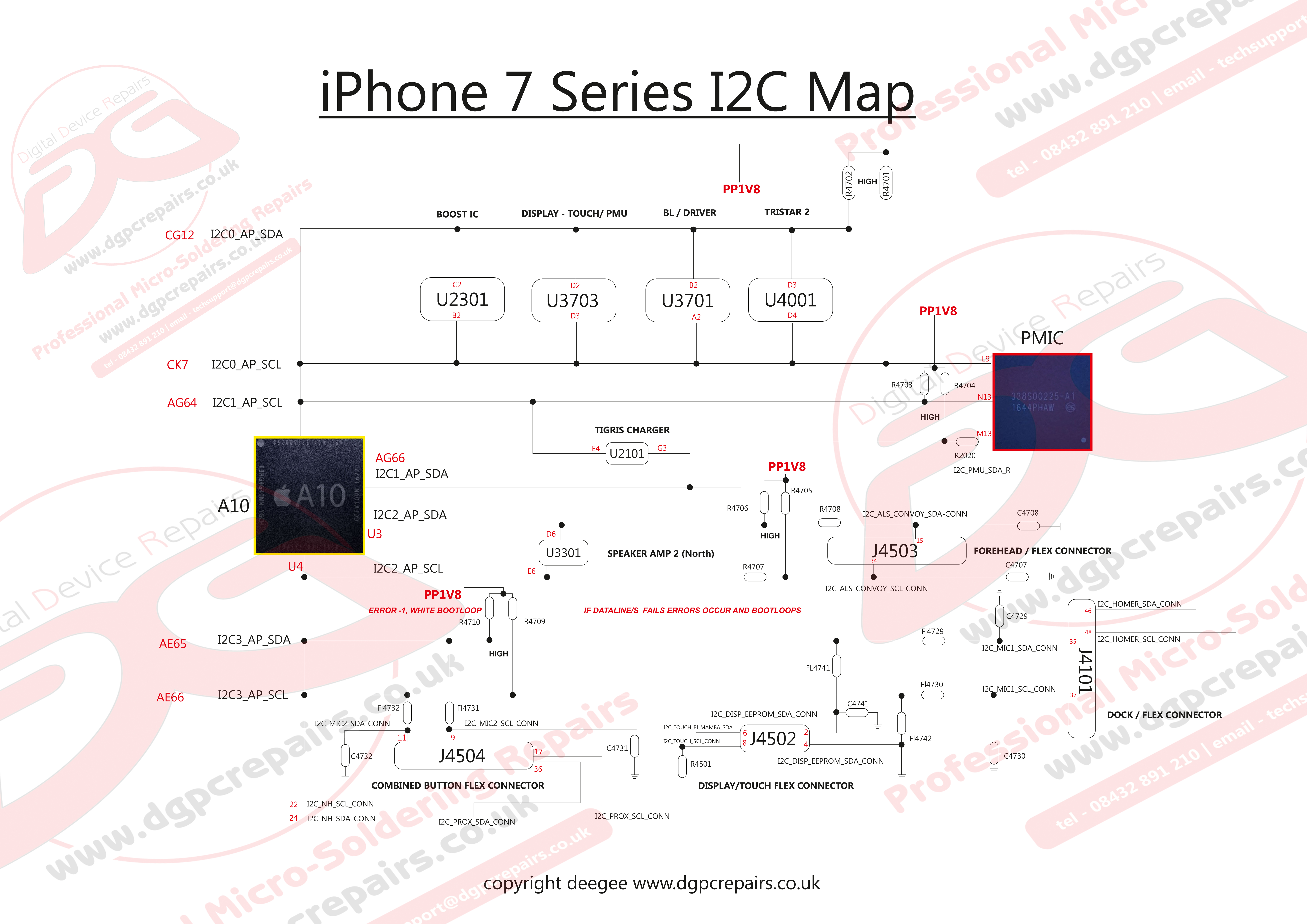 Iphone 7 схема intel