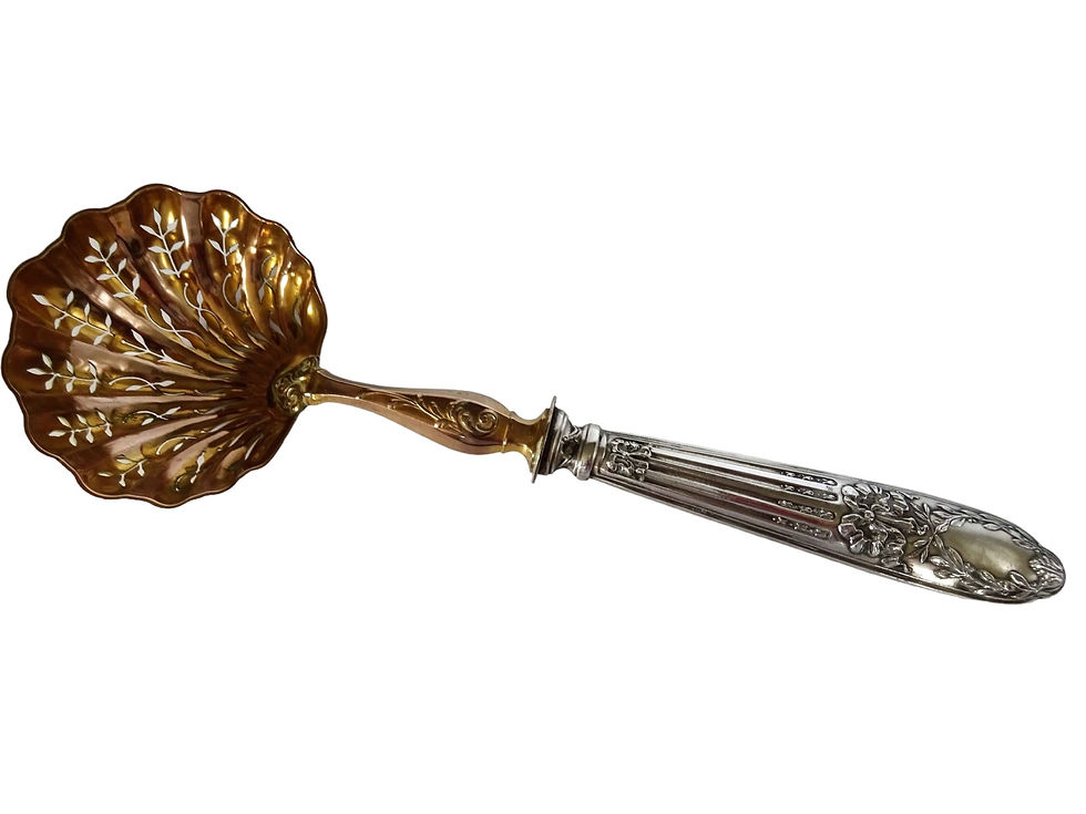 Miniature : Cuillère à saupoudrer en argent - Minerve
