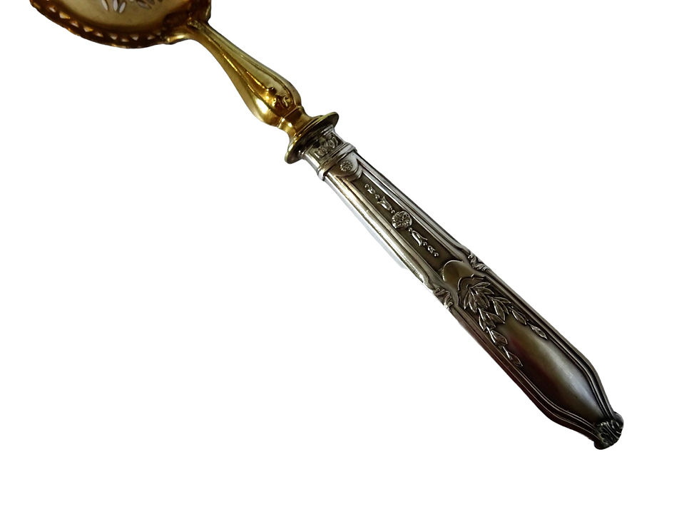 Miniature : Cuillère à saupoudrer en argent - Minerve