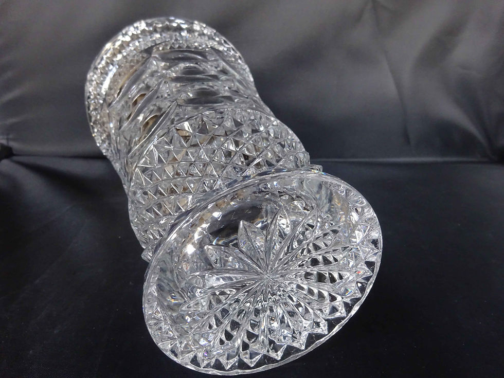 Miniature : Grand vase en cristal
