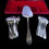 Miniature : Service à gâteaux en métal argenté - 13 pièces