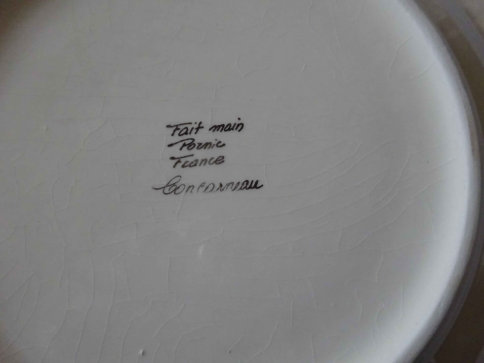 Miniature : 8 assiettes - Pornic Concarneau