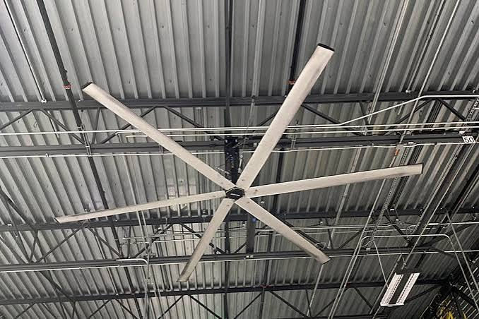 High-Ceiling Warehouses Lose Heat to the Roof While HVAC Runs Below