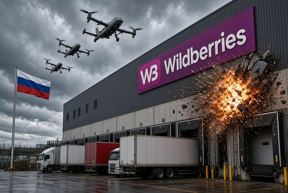 Wildberries Warehouses Are NowTargeted by Ukrainian Attack Drones