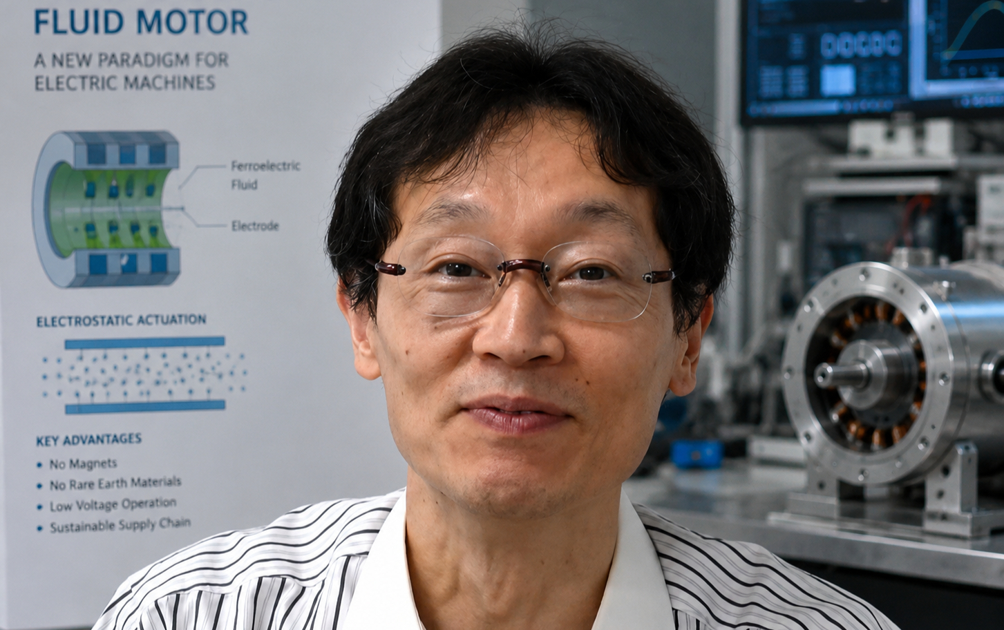 Suzushi Nishimura, Specially Appointed Professor, Institute of Science Tokyo, "We drastically reduced the required driving voltage, from around 10 kV to just a few tens of volts."