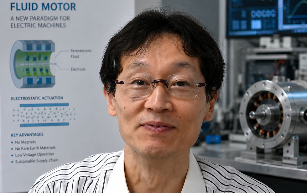 Ferroelectric Fluid Motor Breakthrough Targets the Rare Earth Choke Point in Electric Machine Supply Chains