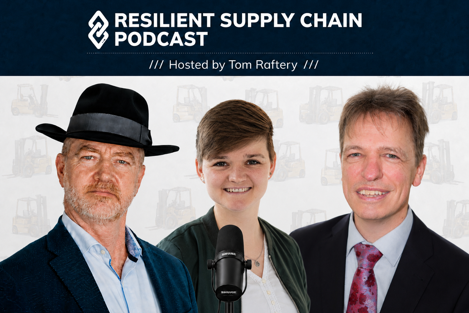 Tom Raftery, Lara Schilling and Stefan Seuring on the Resilient Supply Chain Podcast