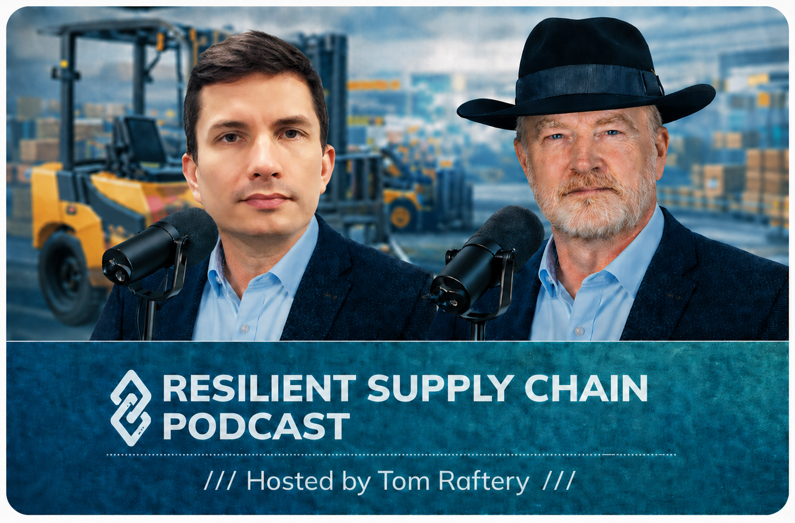 Resilient Supply Chain Podcast, hosted by Tom Raftery and features Simon Bezrukov, Chief AI Officer at Bristlecone