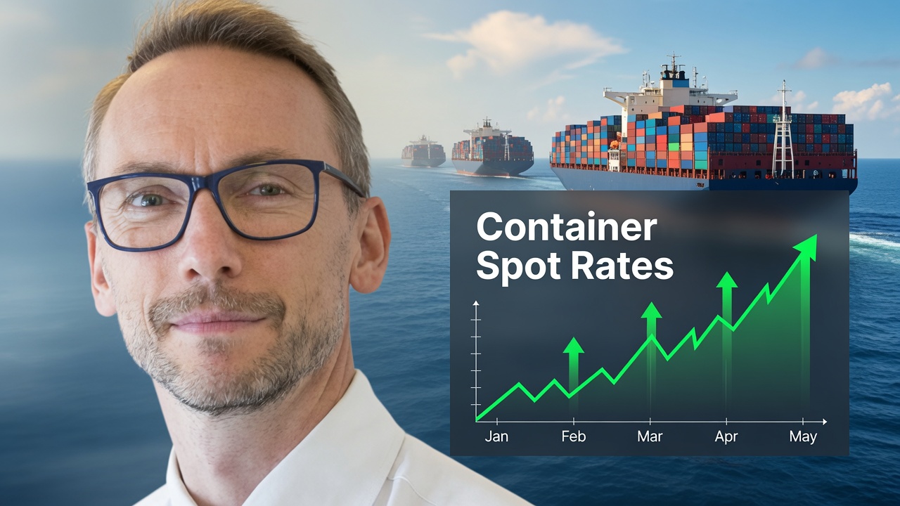 Peter Sand, Chief Analyst at Xeneta: “The early arrival of peak season is adding to the cocktail of uncertainty”