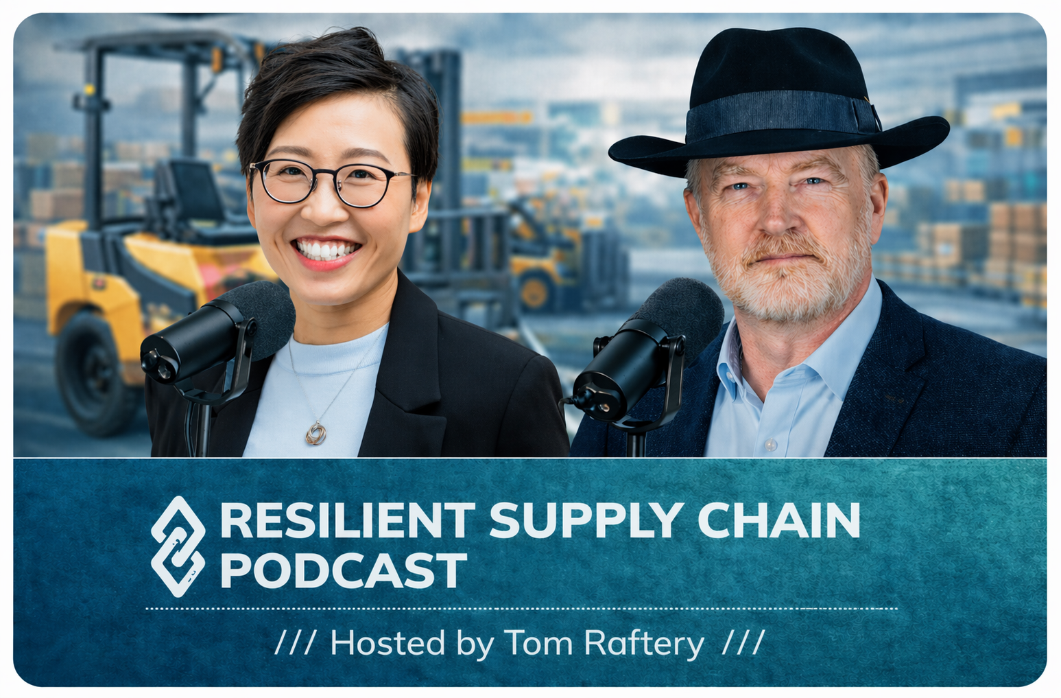 Cynthia Lai featured on the Resilient Supply Chain Podcast, hosted by Tom Raftery