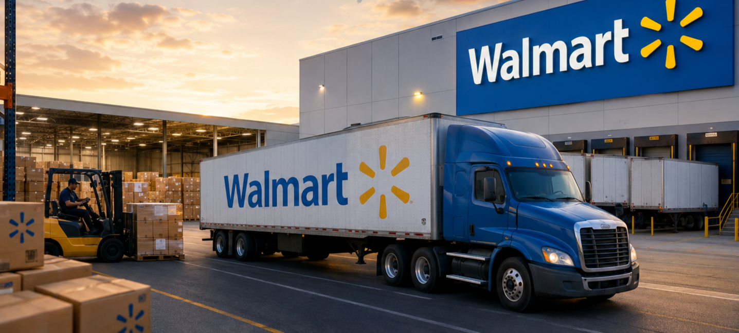 Walmart Shifts Inbound Freight Control to Consolidators