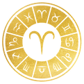 semnul zodiacului auriu