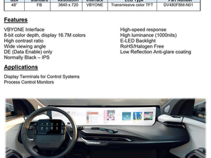 BOE – Ultra Wide Display