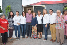 La presidenta de DIF Estatal de visita en comunidades