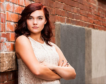 High school senior pictures downtown Boulder