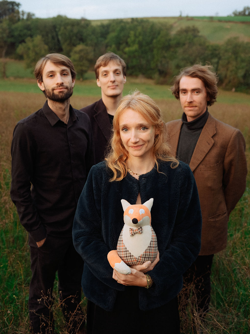 Lucile Rentz & The Fluffy Fox Trio © Charles Schneider
