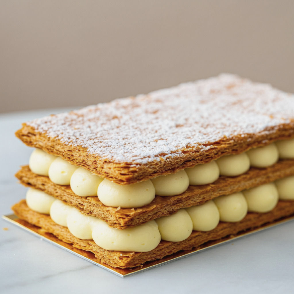 Mil hojas de vainilla 10 personas