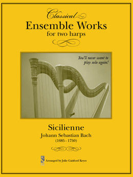 Sicilenne Bach - 2 harps