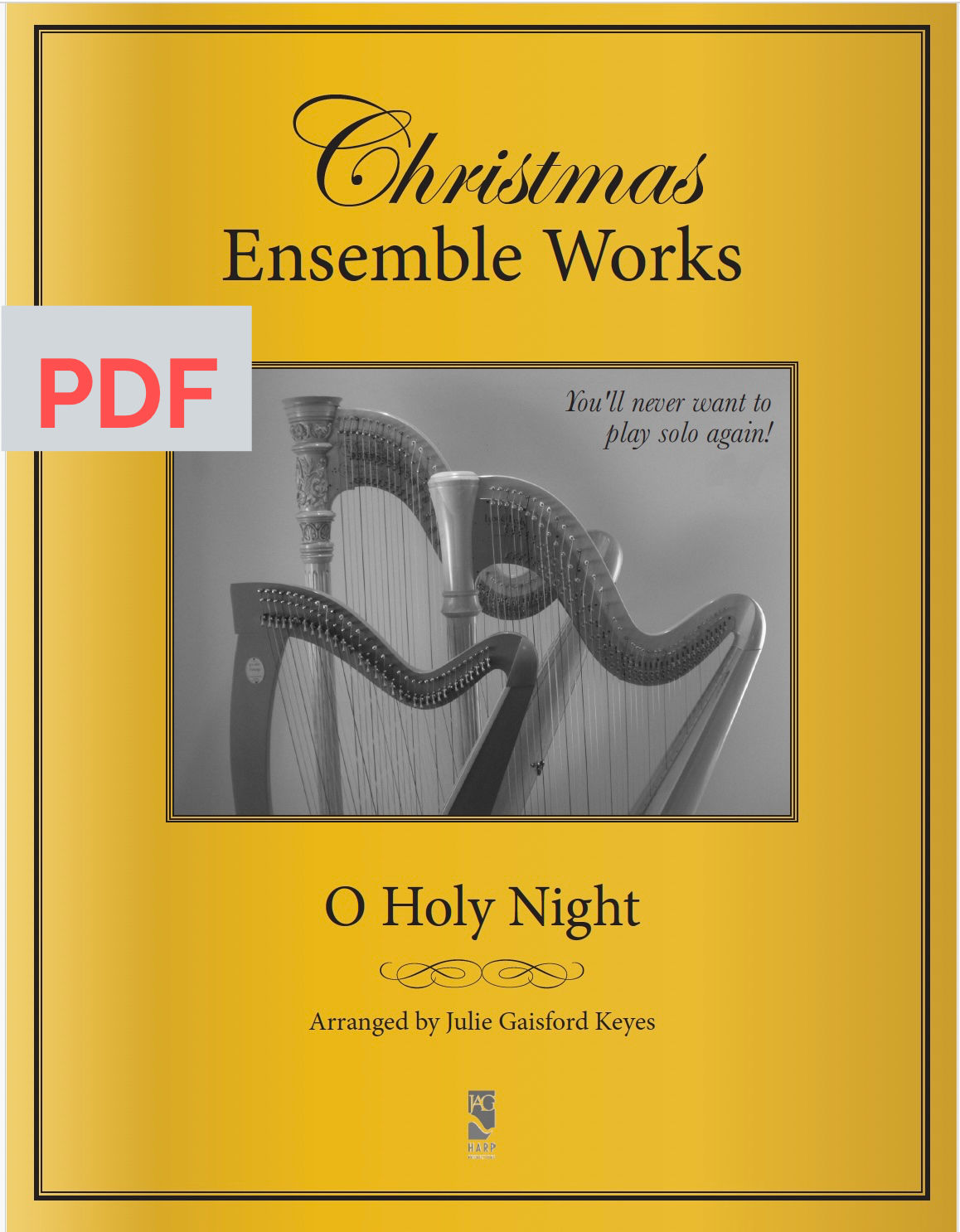 O Holy Night - Multiple Harp Ensemble PDF jgk