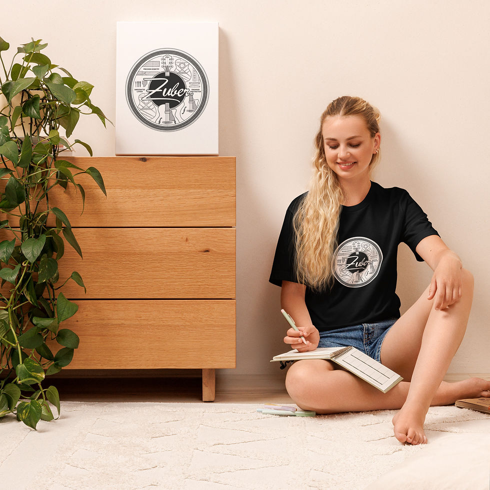 Miniatura: Camiseta Zuber Retro Blueprint