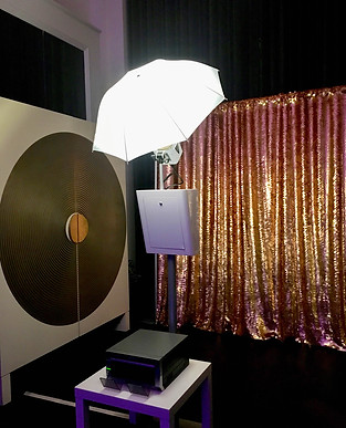 Printing Booth at Hotel Monaco