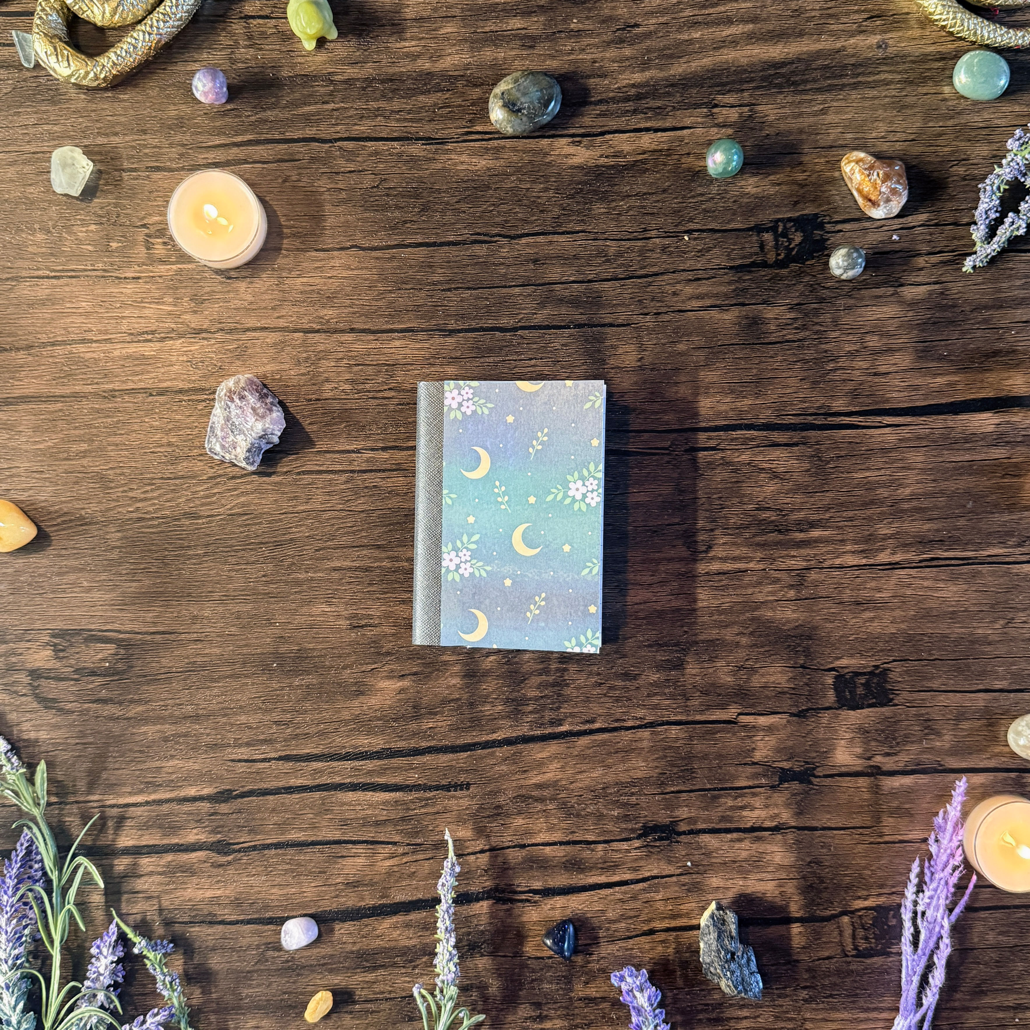 Midnight Gardens Mini Notebook