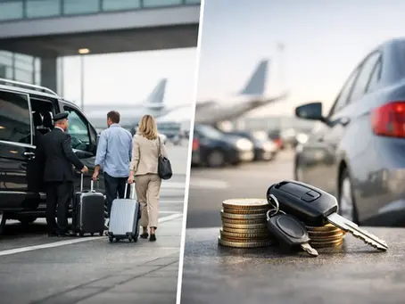 Airport Transfer Versus Parking Costs