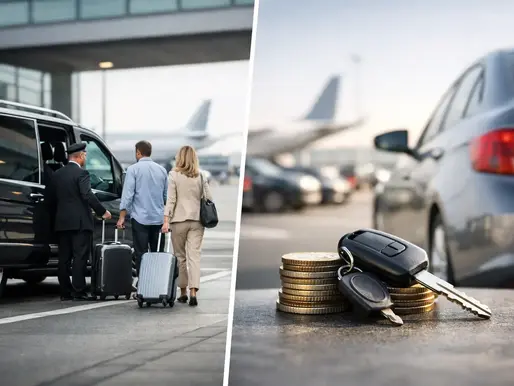 Airport Transfer Versus Parking Costs