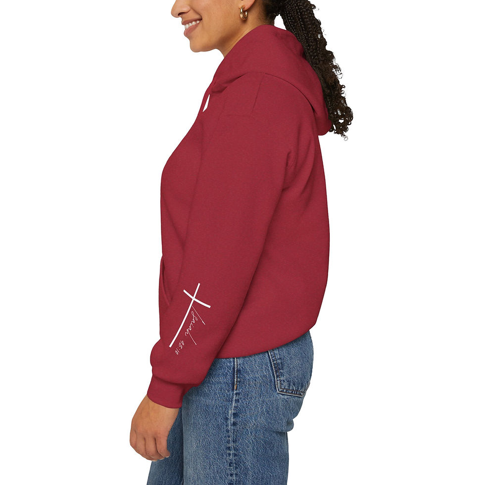 Thumbnail: Refined by Fire Hoodie - Cozy Unisex Sweatshirt for Faith Seekers