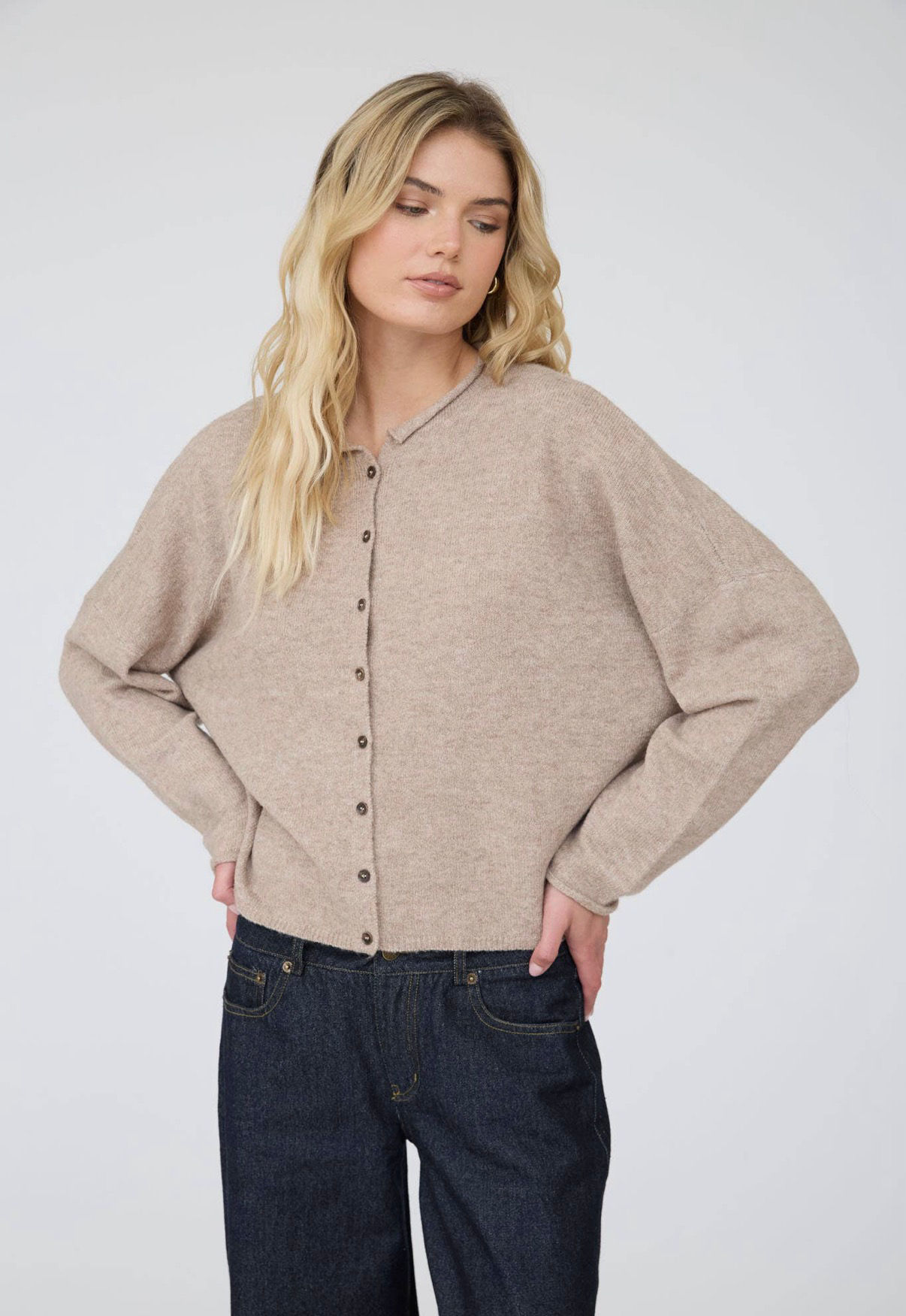 Autumn Cardigan - Taupe
