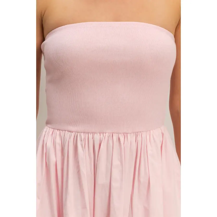 Thumbnail: Phoebe Mini Dress -Pink
