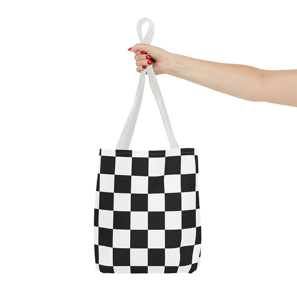 Thumbnail: Checkered Tote Bag