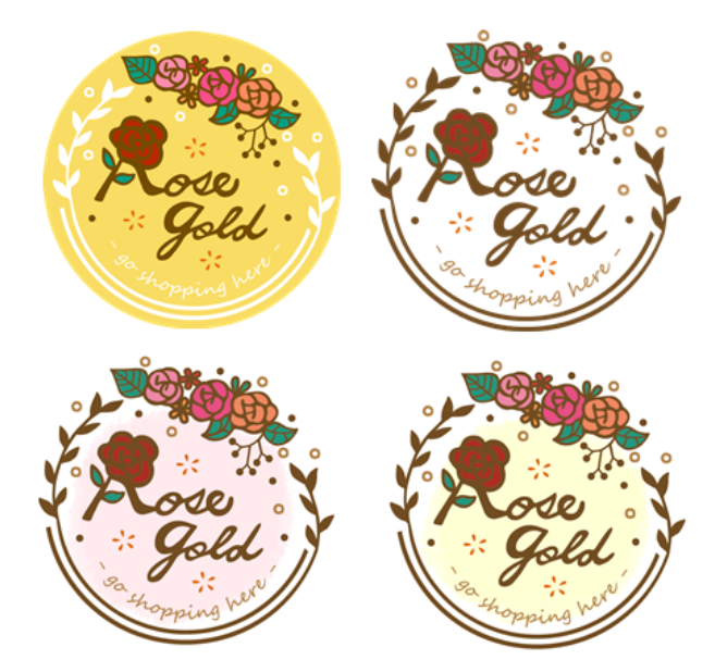 ☛ LOGO設計|Rose Gold