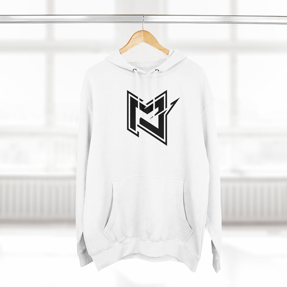 Thumbnail: Marcvizionz Hoodie (Black Logo)